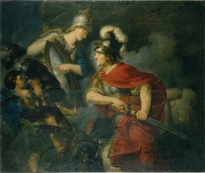 Minerva Showing Her Envy in the Polished Shield